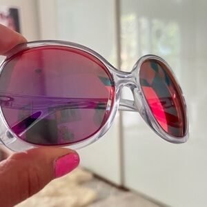 Oakley Red and Purple Sunglasses